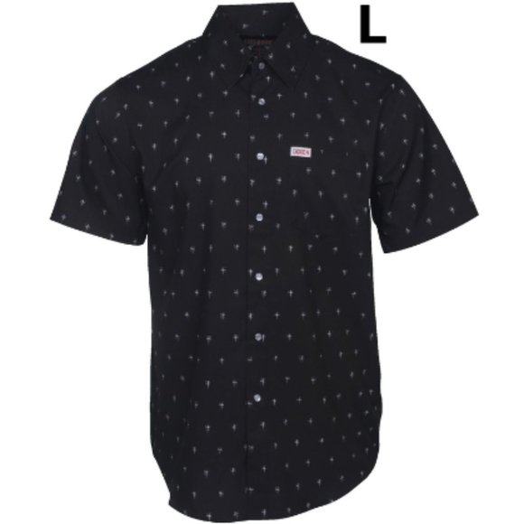 LARSD Men’s Hawaiian Shirt – Short Sleeve, Sloth Print, Button-Down Aloha Beach Shirt